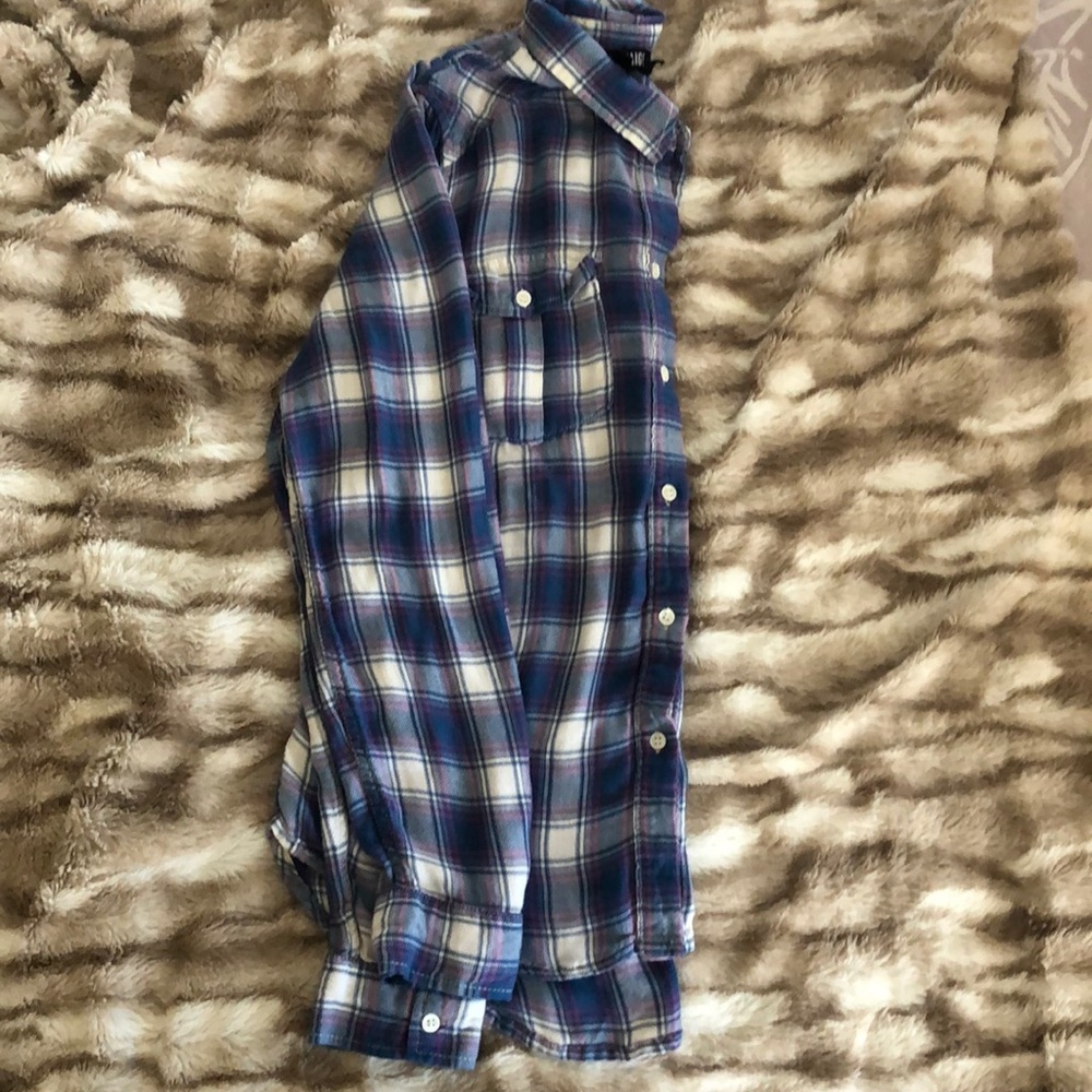 Plaid top